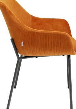 KARE Armlehnstuhl Avignon Orange Fashion