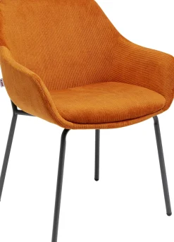 KARE Armlehnstuhl Avignon Orange Fashion