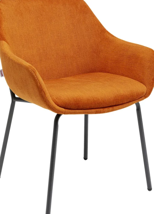 KARE Armlehnstuhl Avignon Orange Fashion