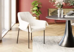 KARE Armlehnstuhl Bess Creme Outlet