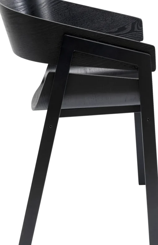 KARE Armlehnstuhl Biarritz Schwarz Sale