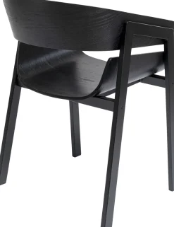 KARE Armlehnstuhl Biarritz Schwarz Sale