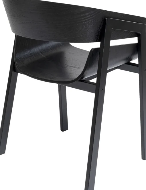 KARE Armlehnstuhl Biarritz Schwarz Sale