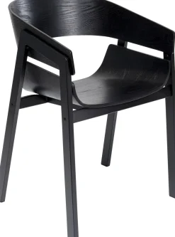 KARE Armlehnstuhl Biarritz Schwarz Sale