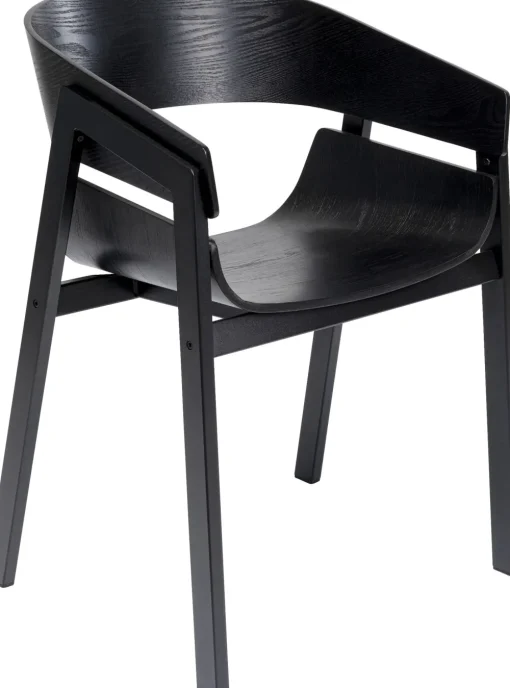 KARE Armlehnstuhl Biarritz Schwarz Sale
