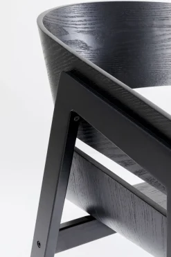KARE Armlehnstuhl Biarritz Schwarz Sale