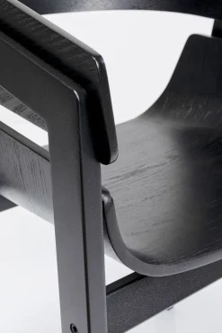 KARE Armlehnstuhl Biarritz Schwarz Sale