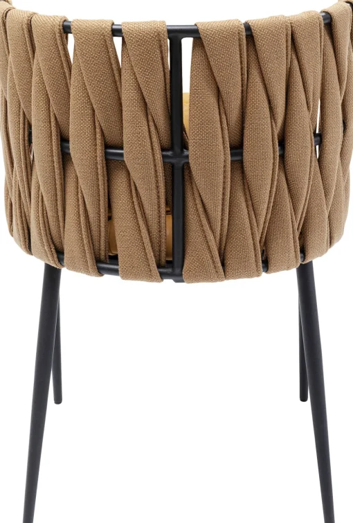 KARE Armlehnstuhl Cheerio Gelb inkl. Kissen New