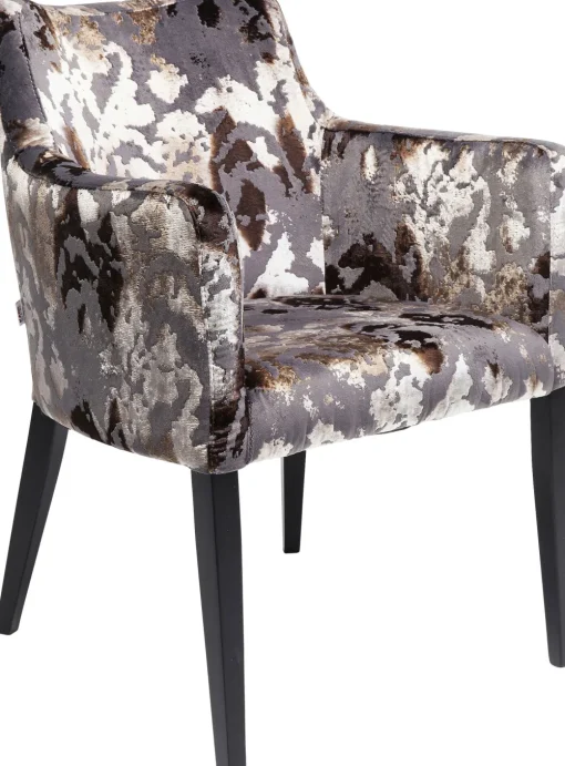 KARE Armlehnstuhl Dark Brown Mode Sublime Clearance
