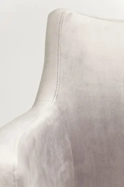 KARE Armlehnstuhl Mode Velvet Grau Sale