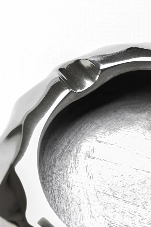 KARE Aschenbecher Avantgard Silber Ø15cm Clearance