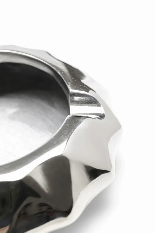 KARE Aschenbecher Avantgard Silber Ø15cm Clearance