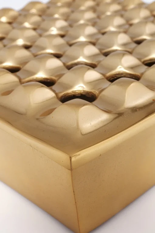 KARE Ascher Soho Square Brass 25x25cm Clearance