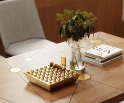 KARE Ascher Soho Square Brass 25x25cm Clearance