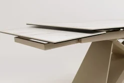 KARE Ausziehtisch Nelly Greige 180(40+40)x90cm New