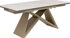 KARE Ausziehtisch Nelly Greige 180(40+40)x90cm New