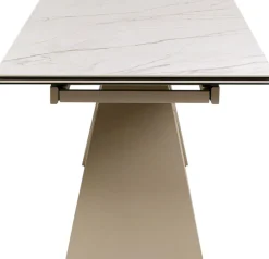 KARE Ausziehtisch Nelly Greige 180(40+40)x90cm New