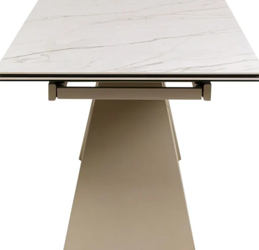 KARE Ausziehtisch Nelly Greige 180(40+40)x90cm New