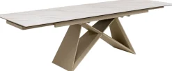KARE Ausziehtisch Nelly Greige 180(40+40)x90cm New