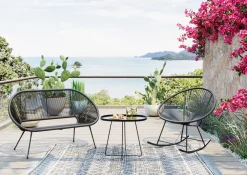 KARE Bank Acapulco Mono Schwarz New