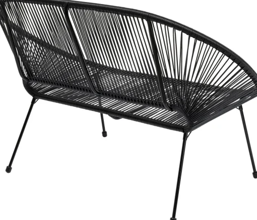 KARE Bank Acapulco Mono Schwarz New