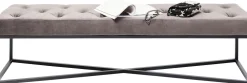 KARE Bank Crossover Grau Schwarz 150x40cm Sale