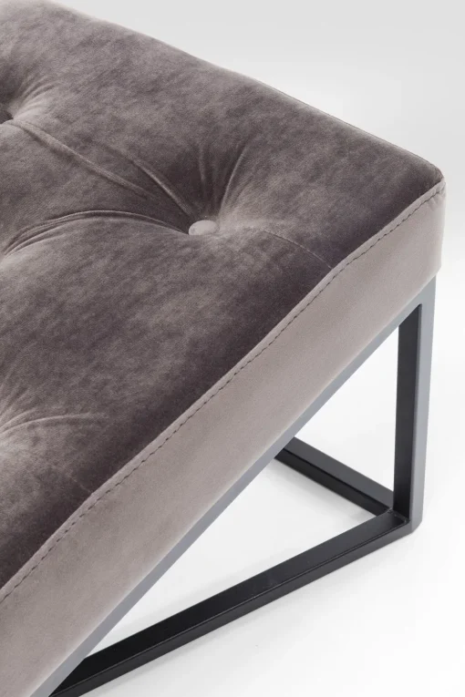 KARE Bank Crossover Grau Schwarz 150x40cm Sale