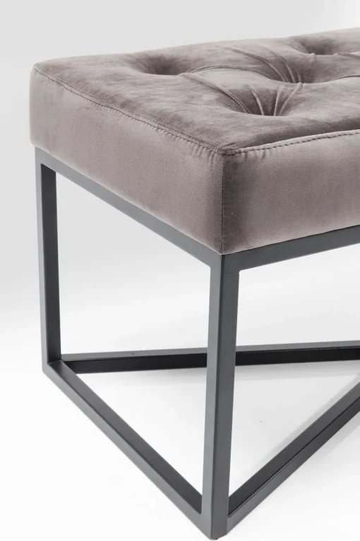 KARE Bank Crossover Grau Schwarz 150x40cm Sale