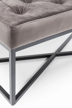 KARE Bank Crossover Grau Schwarz 150x40cm Sale