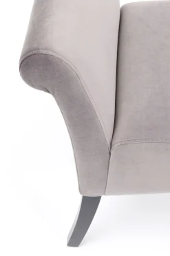 KARE Bank Motley Velvet Silvergrey Clearance