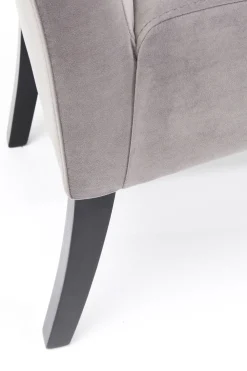 KARE Bank Motley Velvet Silvergrey Clearance