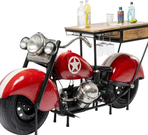 KARE Bar Motorbike Rot Discount