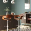 KARE Barhocker Monaco Schoko Outlet