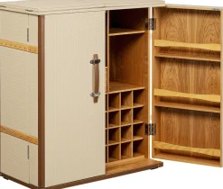 KARE Barschrank Venezia Creme 100x114cm Fashion