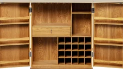 KARE Barschrank Venezia Creme 100x114cm Fashion