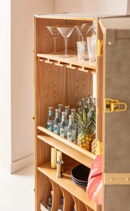 KARE Barschrank West Coast Mobile 60x154cm Online