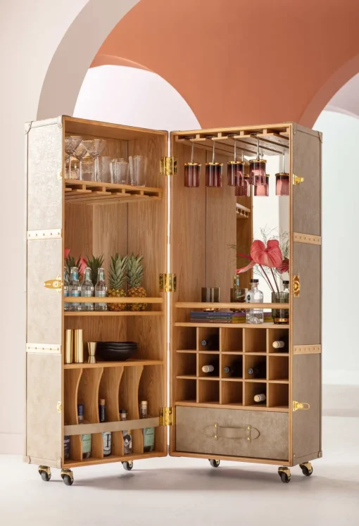KARE Barschrank West Coast Mobile 60x154cm Online