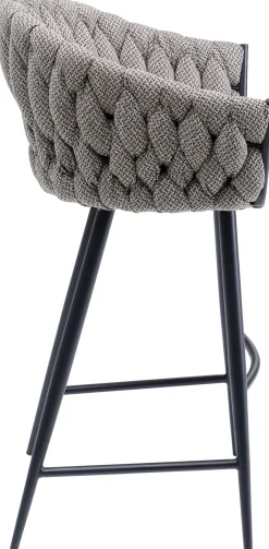 KARE Barstuhl Knot Tweed Hot