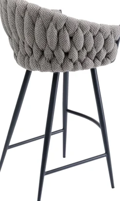 KARE Barstuhl Knot Tweed Hot