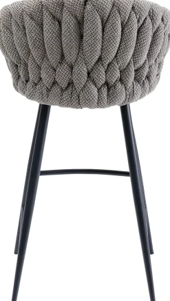 KARE Barstuhl Knot Tweed Hot