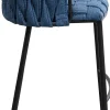 KARE Barstuhl Saluti Blau 77cm Discount
