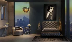 KARE Bett Desire Hoch Silbergrau 160x200 cm Online