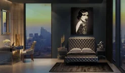 KARE Bett Desire Hoch Silbergrau 160x200 cm Online