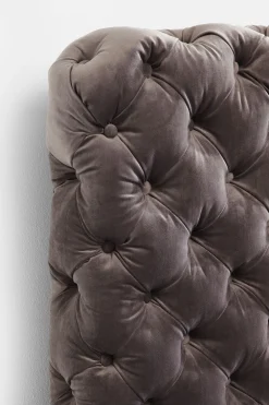 KARE Bett Desire Hoch Silbergrau 160x200 cm Online