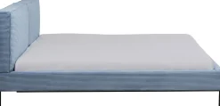 KARE Bett East Side Cord Blau 180x200cm Best