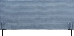 KARE Bett East Side Cord Blau 180x200cm Best