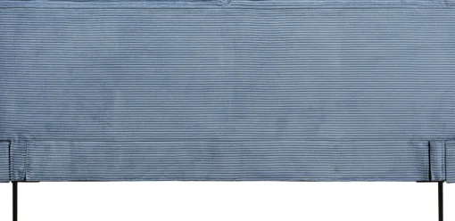 KARE Bett East Side Cord Blau 180x200cm Best