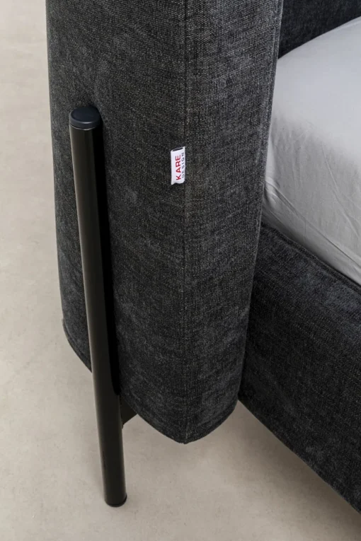KARE Bett Tivoli Grau 180x200cm New