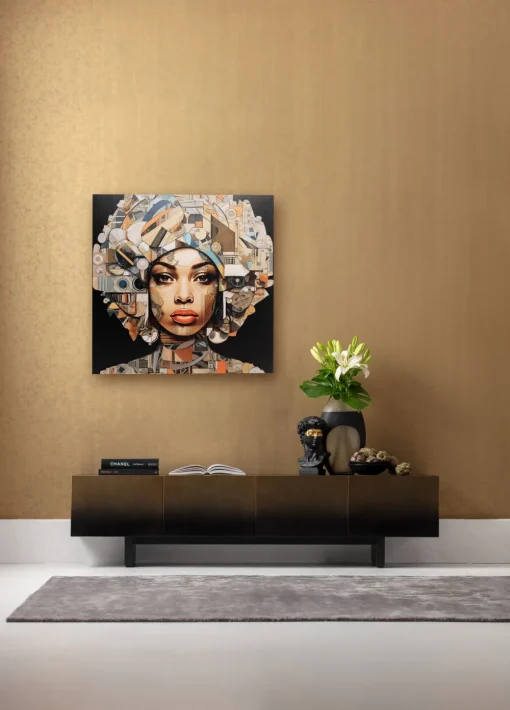 KARE Bild Glas Art Geo Women 3D 120x120cm Discount