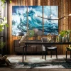 KARE Bild Glas Triptychon Wave (3/Set) Online